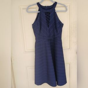 Elegant Navy Blue Dress